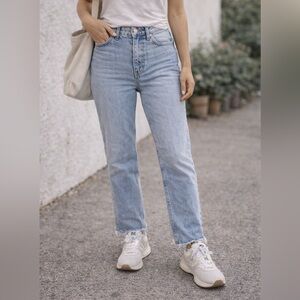 Abercrombie & fitch 90s mom jeans high rise size 27/4s vintage wash